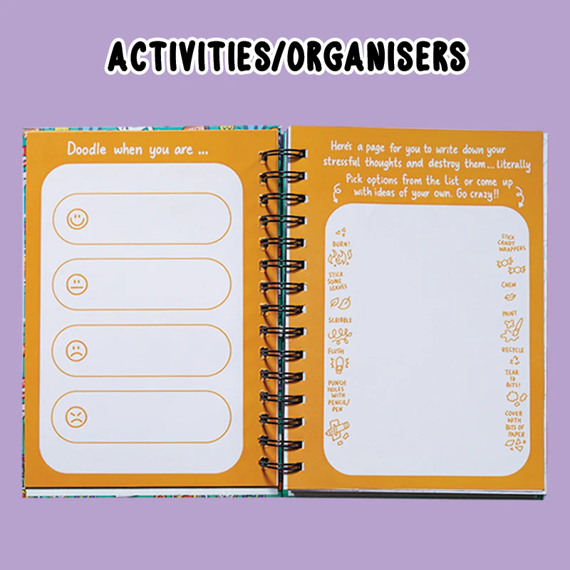 The Positivity Planner 2026 - Fun Yellow Animal Themed Printed Planner - Image 9