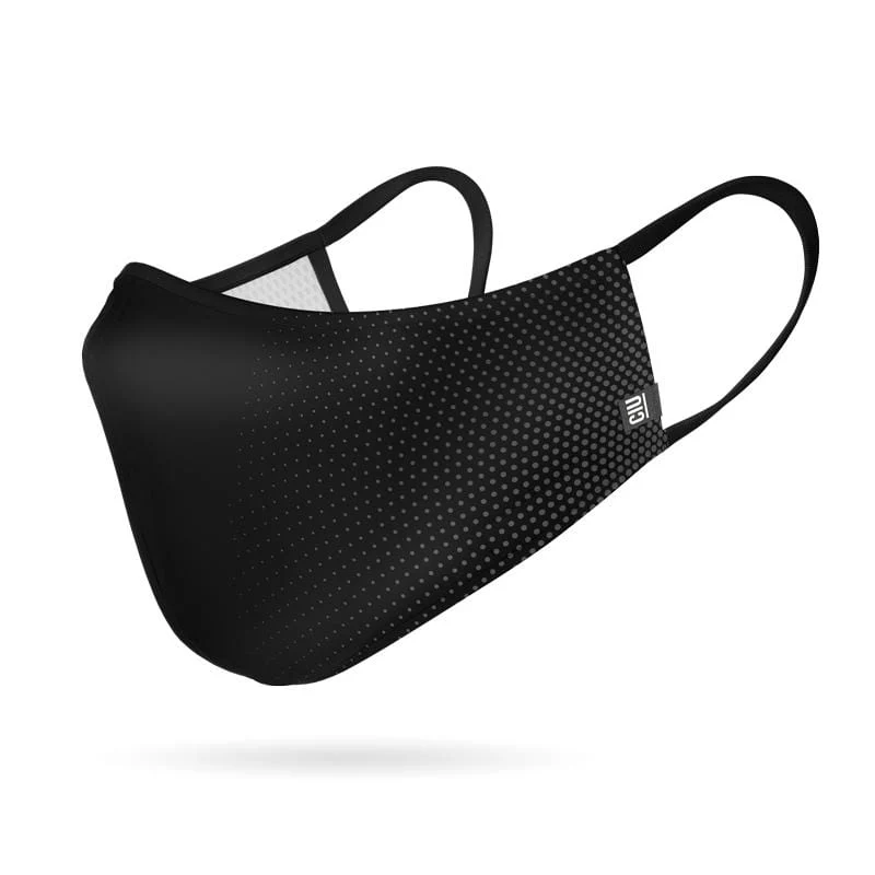 Pack of 2 Black Reusable Face Mask - Image 4